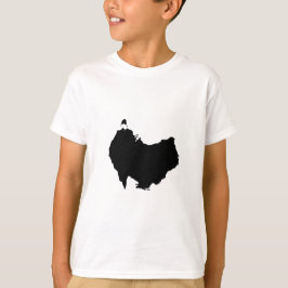 Australien Karta Upp och Ner Visuell Puns Humor Tee Shirt