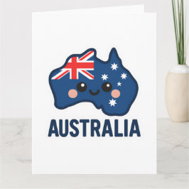 Australien Kawaii Fusion - djärv och positiv Kort