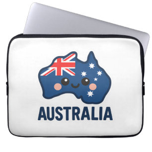 Australien Kawaii Fusion - djärv och positiv Laptop Fodral