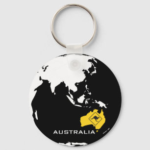 Australien Keychain Nyckelring