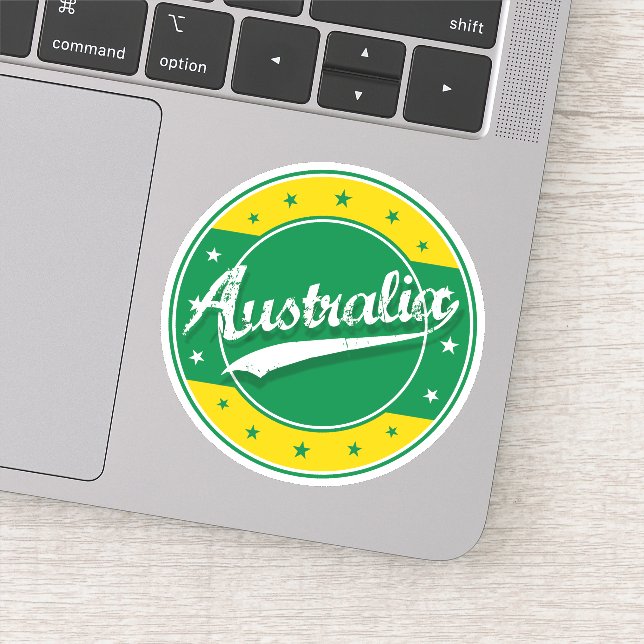 Australien Klistermärken (Detalj)