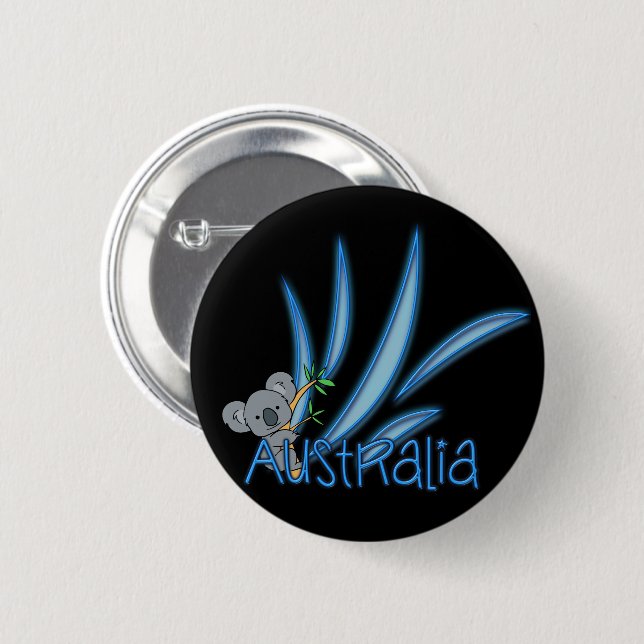 Australien Knapp (Framsida & baksida)
