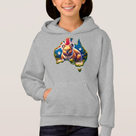 Australien Koala Bear flagga karta T Shirt
