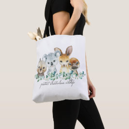 Australien Koala Kangaroo Tote Bag Eco Friendly Tygkasse