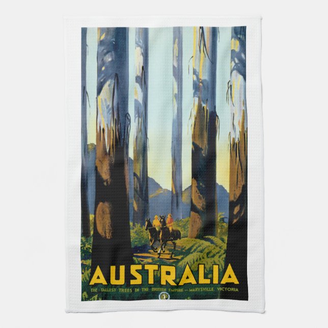 Australien Kökshandduk (Vertikal)