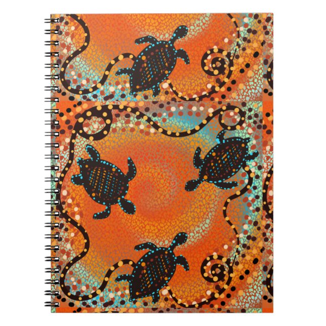 AUSTRALIEN KONST        ANTECKNINGSBOK (Framsidan)