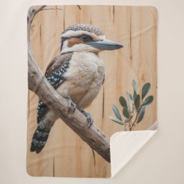 Australien Kookaburra i en Träd Wildlife Art