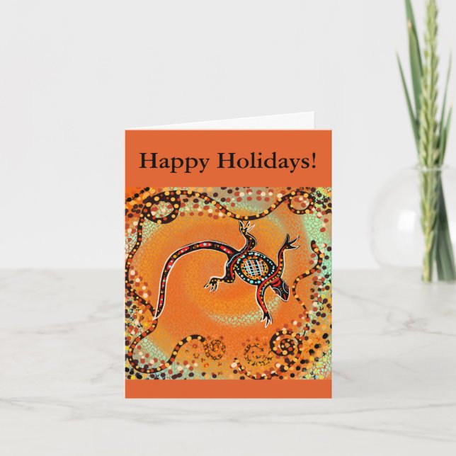 AUSTRALIEN KUNST                   KORT (Framsida)