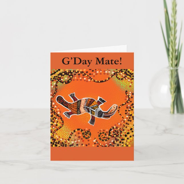 AUSTRALIEN KUNST                 KORT (Framsida)