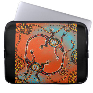 AUSTRALIEN KUNST LAPTOP FODRAL