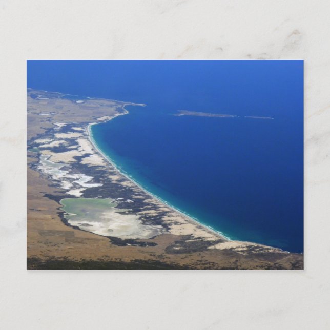 Australien kusten vykort (Framsida)