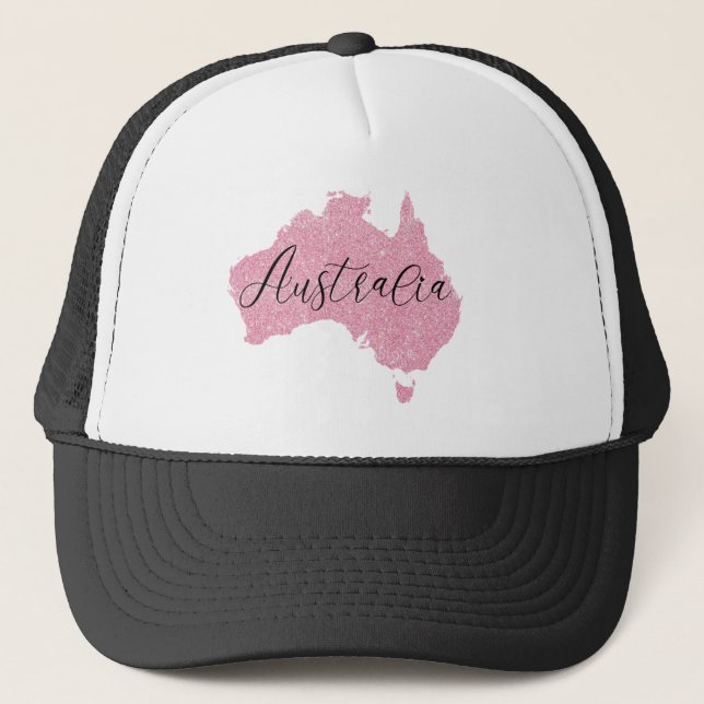 Australien Land Lysande Färg   Keps (Framsida)