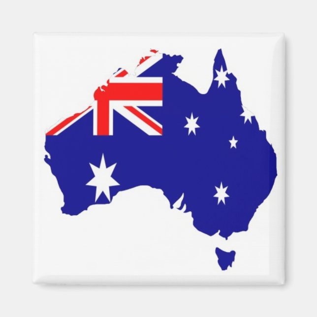 Australien land magnet (Framsidan)