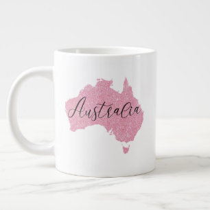 Australien Land Shining Färg Jumbo Mugg