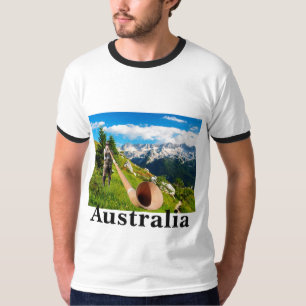 Australien Lederhosenskjorta T-shirt