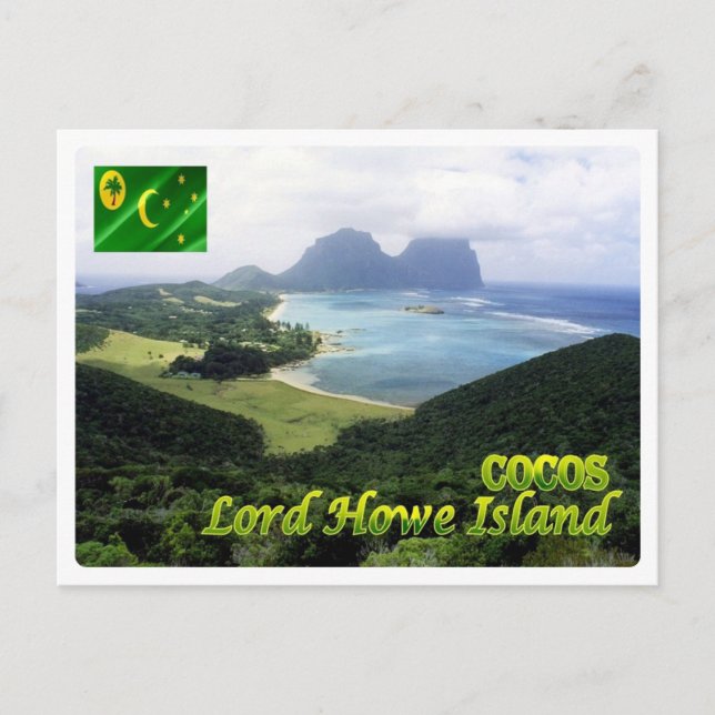 Australien - Lord Howe Island - Vykort (Framsida)