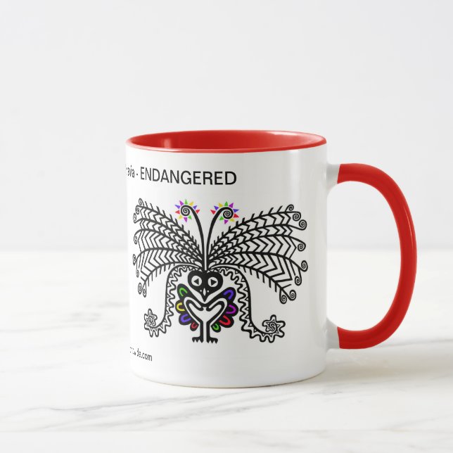 Australien - Lyre BIRD - Conservation - Ecology Mugg (Höger)