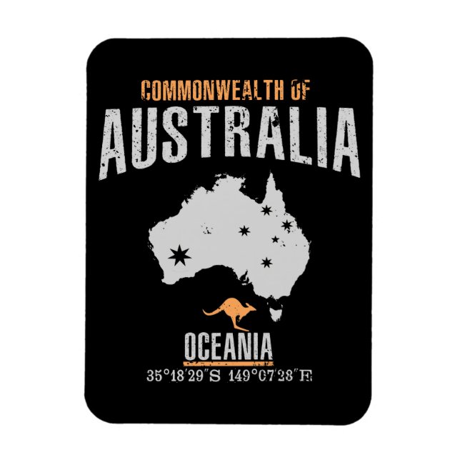 Australien Magnet (Vertikal)