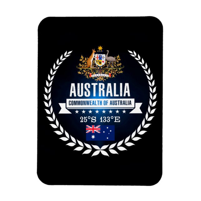 Australien Magnet (Vertikal)