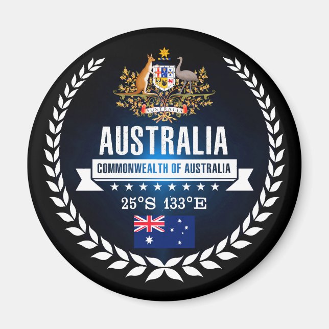 Australien Magnet (Framsidan)