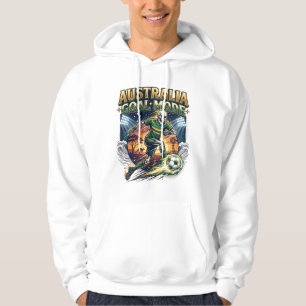 Australien Målläge Skelett Anfallare Nationer Stre Hoodie