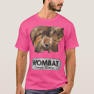 Australien Marsupial Wombat Australia Wildlife T Shirt