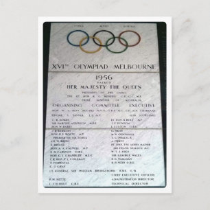 Australien - Melbourne,1956 XVI Olympiad - Vykort