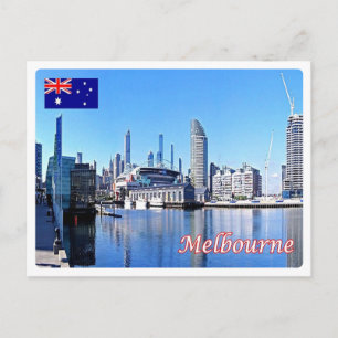 Australien - Melbourne - Harbour - Vykort
