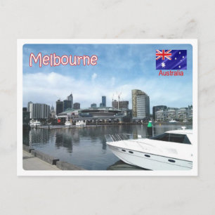 Australien - Melbourne - Harbour - Vykort