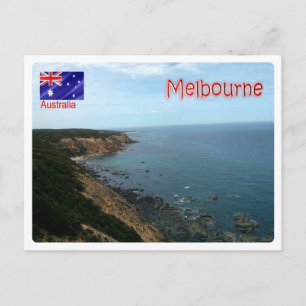 Australien - Melbourne - Kusten - Vykort