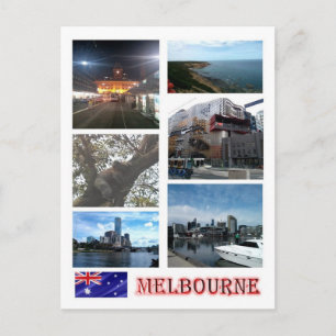 Australien - Melbourne - Mosaic - Vykort