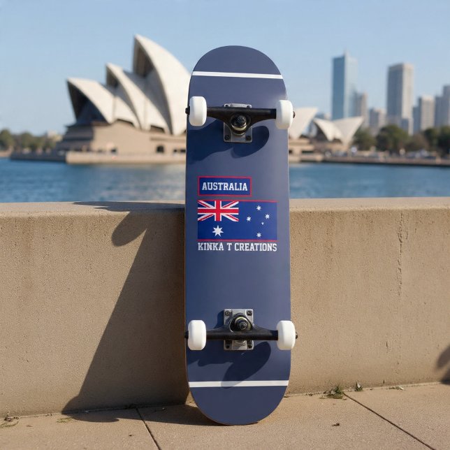 Australien Mini Skateboard Bräda 18,5 Cm (Skapare uppladdad)