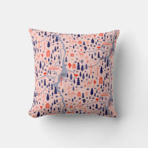 Australien, mönster, sömlös design. Dekoration Kudde