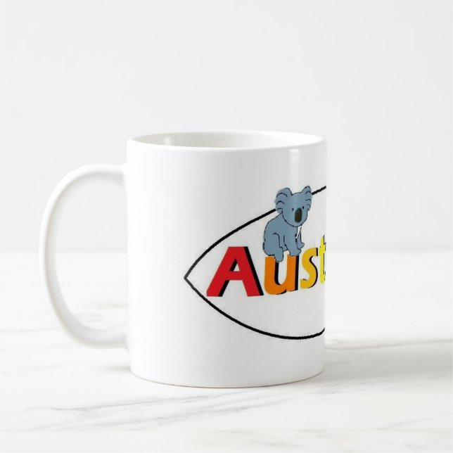 Australien mugg (Vänster)