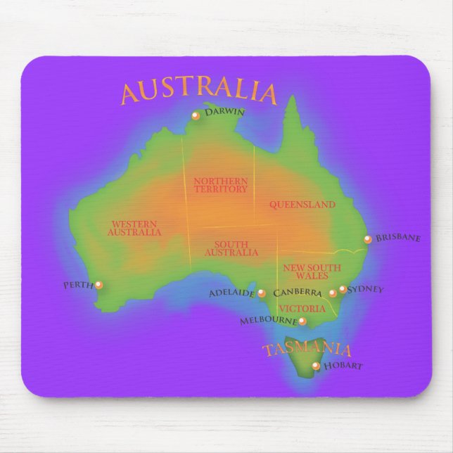Australien Musmatta (Framsidan)