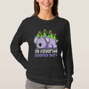 Australien Nap Lazy Sömnig Aussie Sleeping Zoo Ani T Shirt