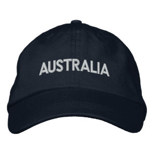 AUSTRALIEN Nedunder patriotisk design Broderad Keps
