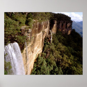 Australien, New South Wales, Fitzroy Falls. Poster
