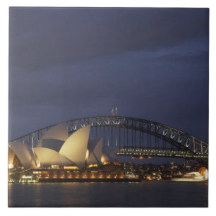 Australien, New South Wales, Sydney, Sydney Opera Kakelplatta
