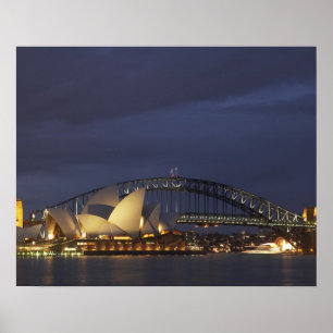 Australien, New South Wales, Sydney, Sydney Opera Poster