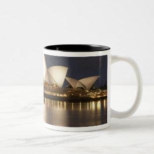 Australien, New South Wales, Sydney, Sydney Opera Två-Tonad Mugg