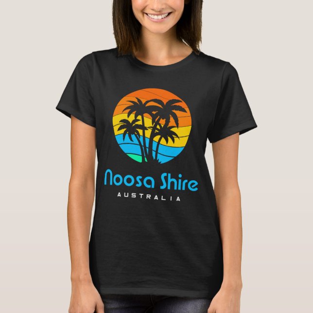 Australien Noosa Shire T Shirt (Framsida)
