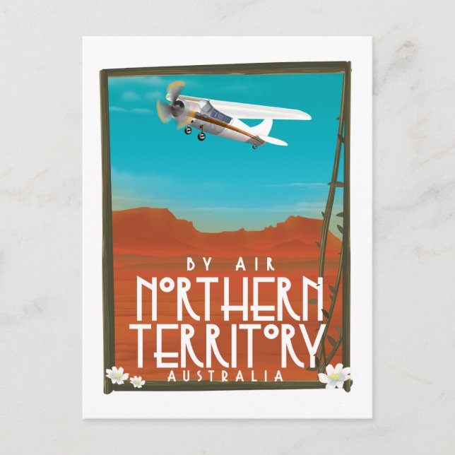 Australien Northern Territory Resaaffisch Vykort (Framsida)