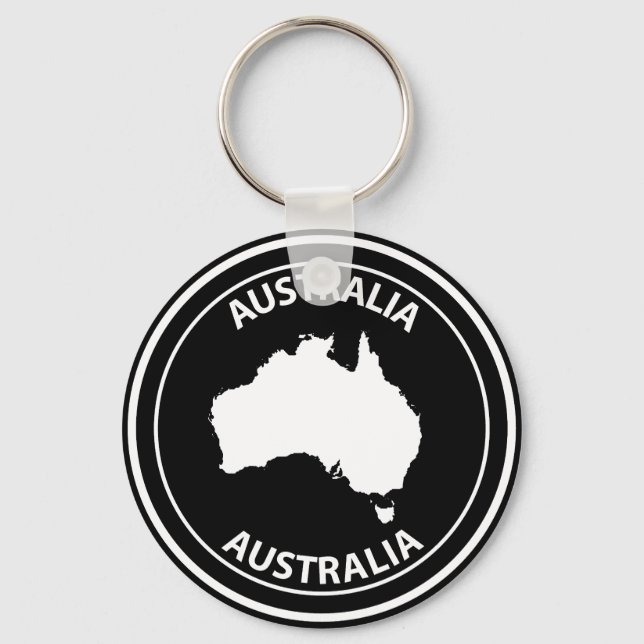 Australien Nyckelring (Framsida)