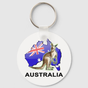 Australien Nyckelring