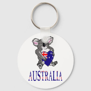 Australien Nyckelring