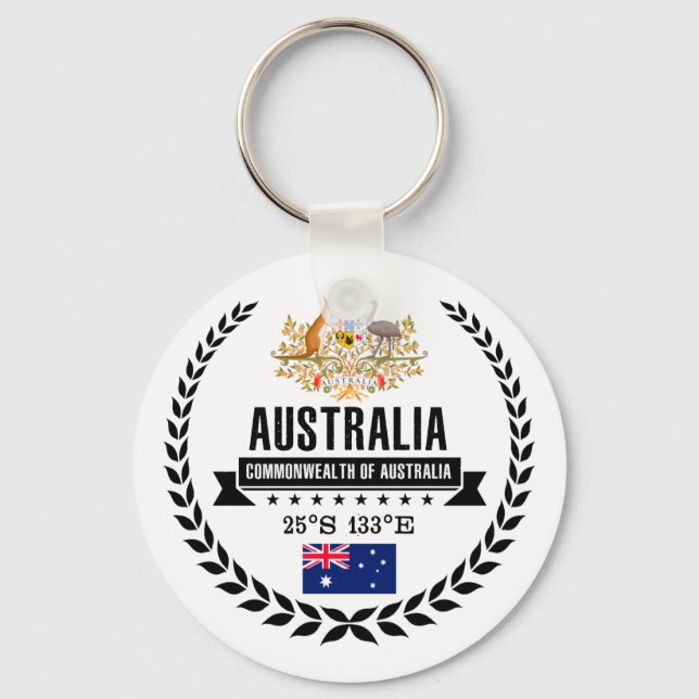 Australien Nyckelring (Framsida)