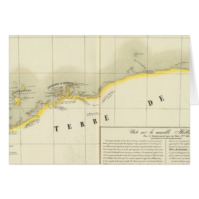 Australien Oceanien nr 44 Hälsningskort (Framsidan Horizontal)