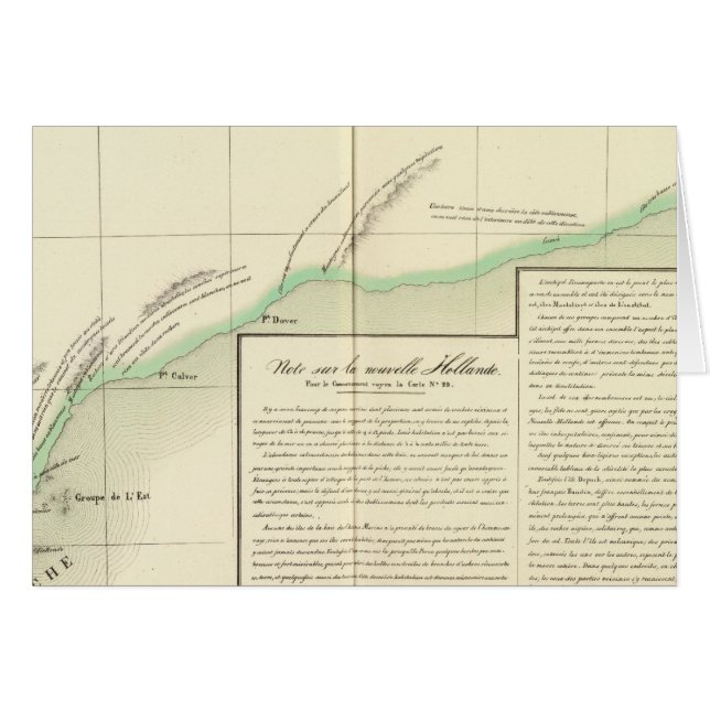 Australien Oceanien nr 53 Hälsningskort (Framsidan Horizontal)