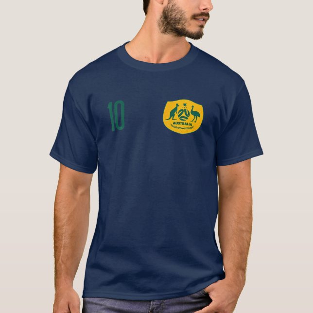 Australien Ocer Jersey 2022 Australian Football T Shirt (Framsida)